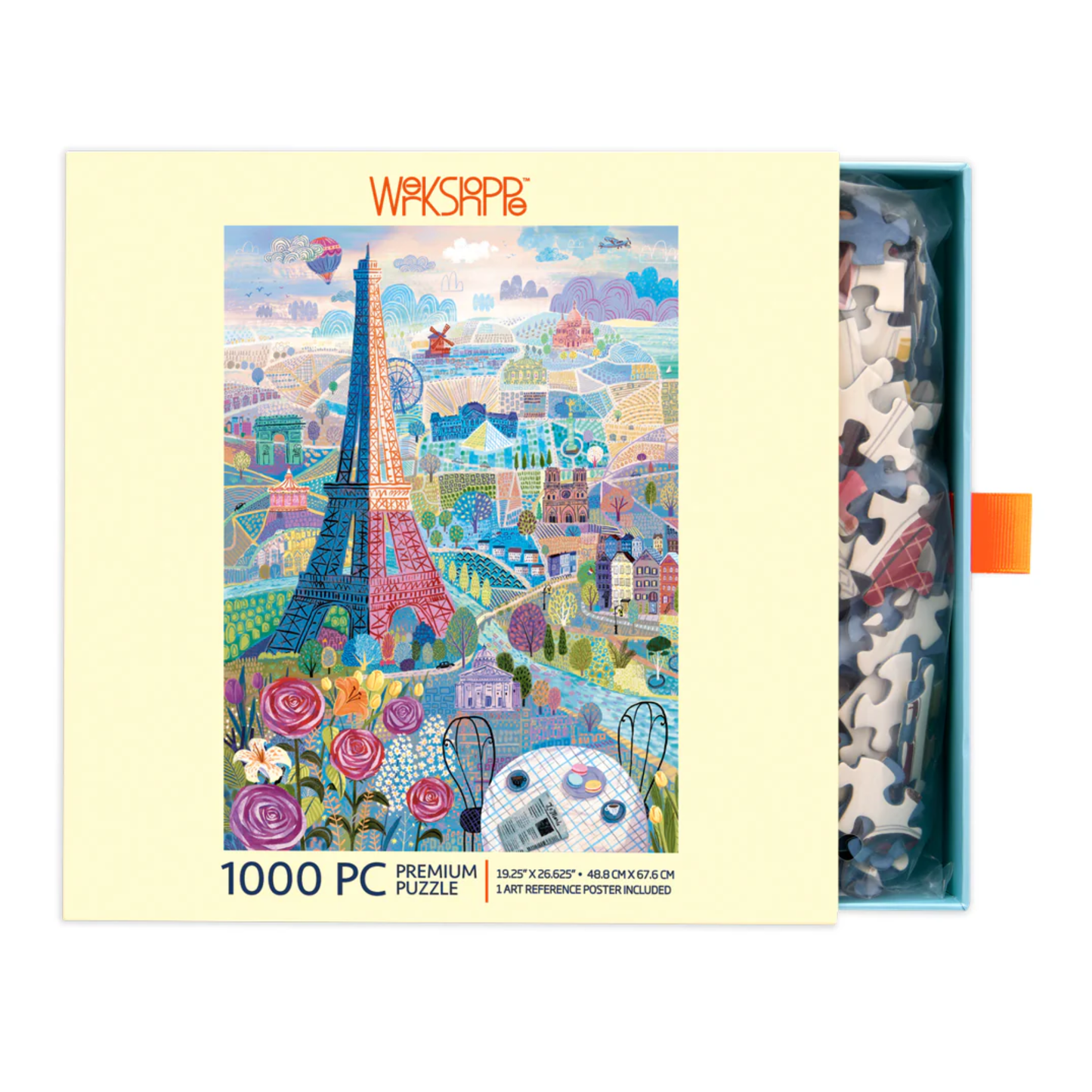 WerkShoppe 1000 Pc Puzzle - Paris