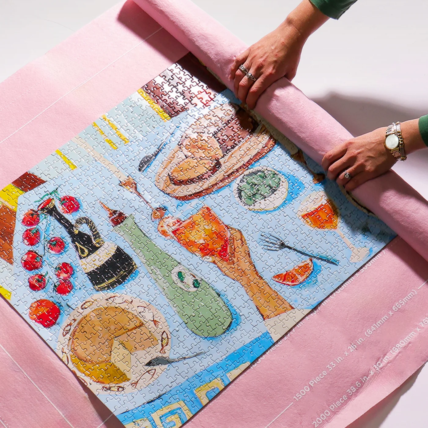 Jigsaw Puzzle Felt Roll