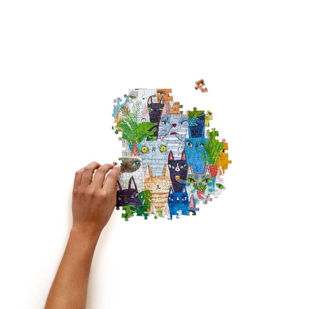 Cat Plant Exchange - 500 Piece Puzzle (WerkShoppe)