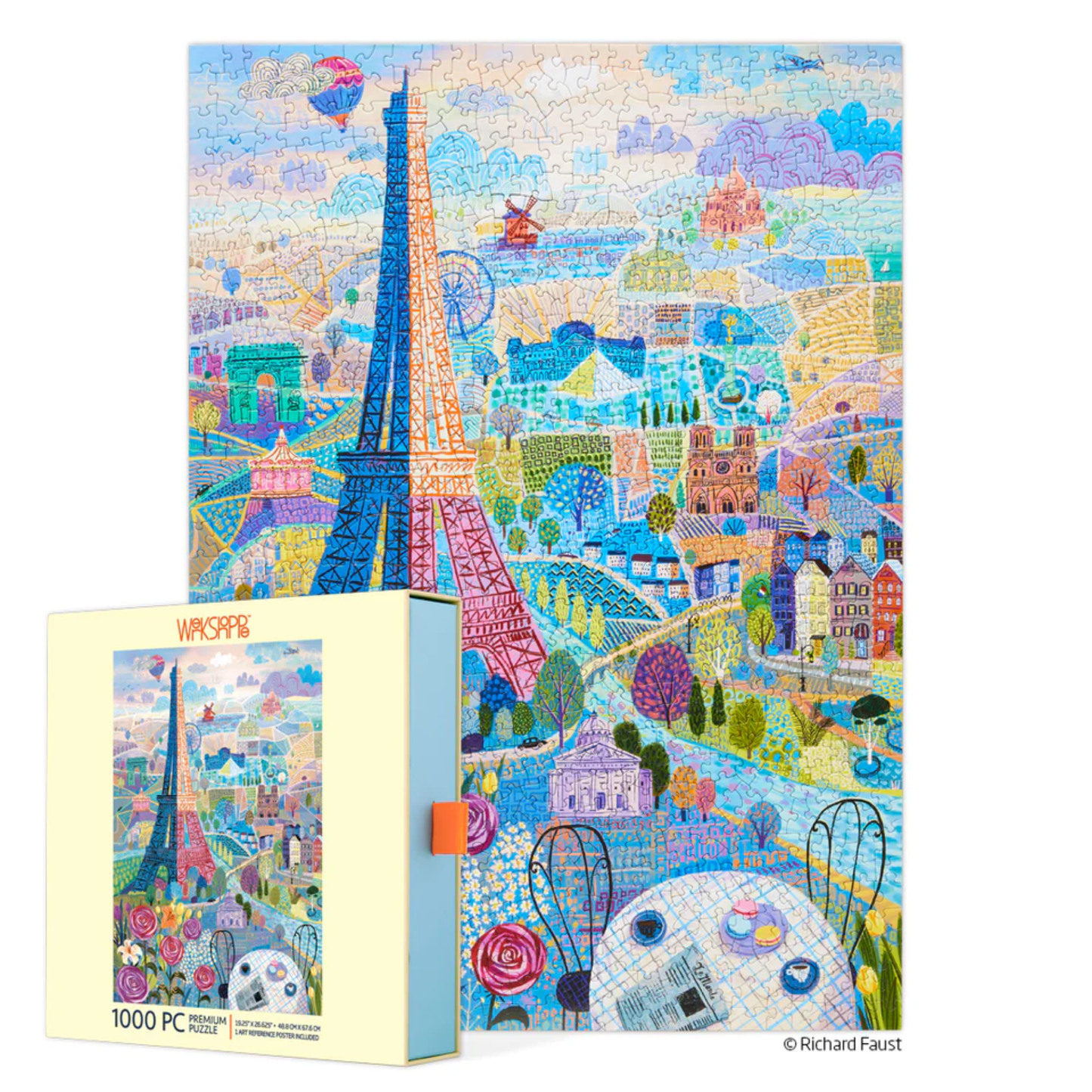 WerkShoppe 1000 Pc Puzzle - Paris