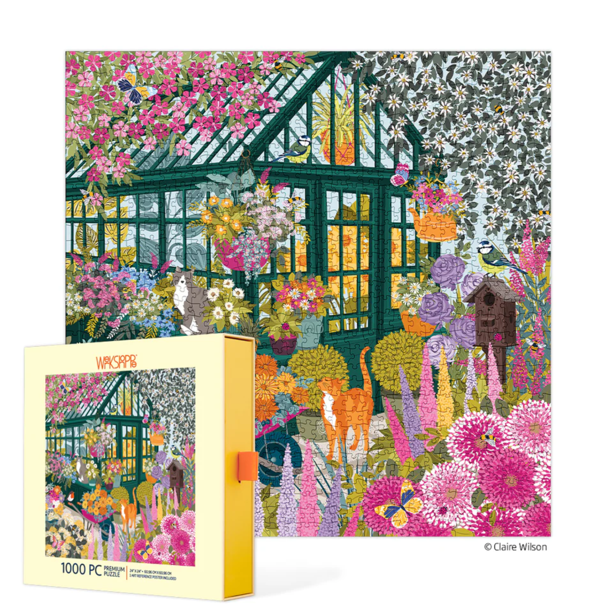 Spring Greenhouse - 1000 Piece Puzzle (WerkShoppe)