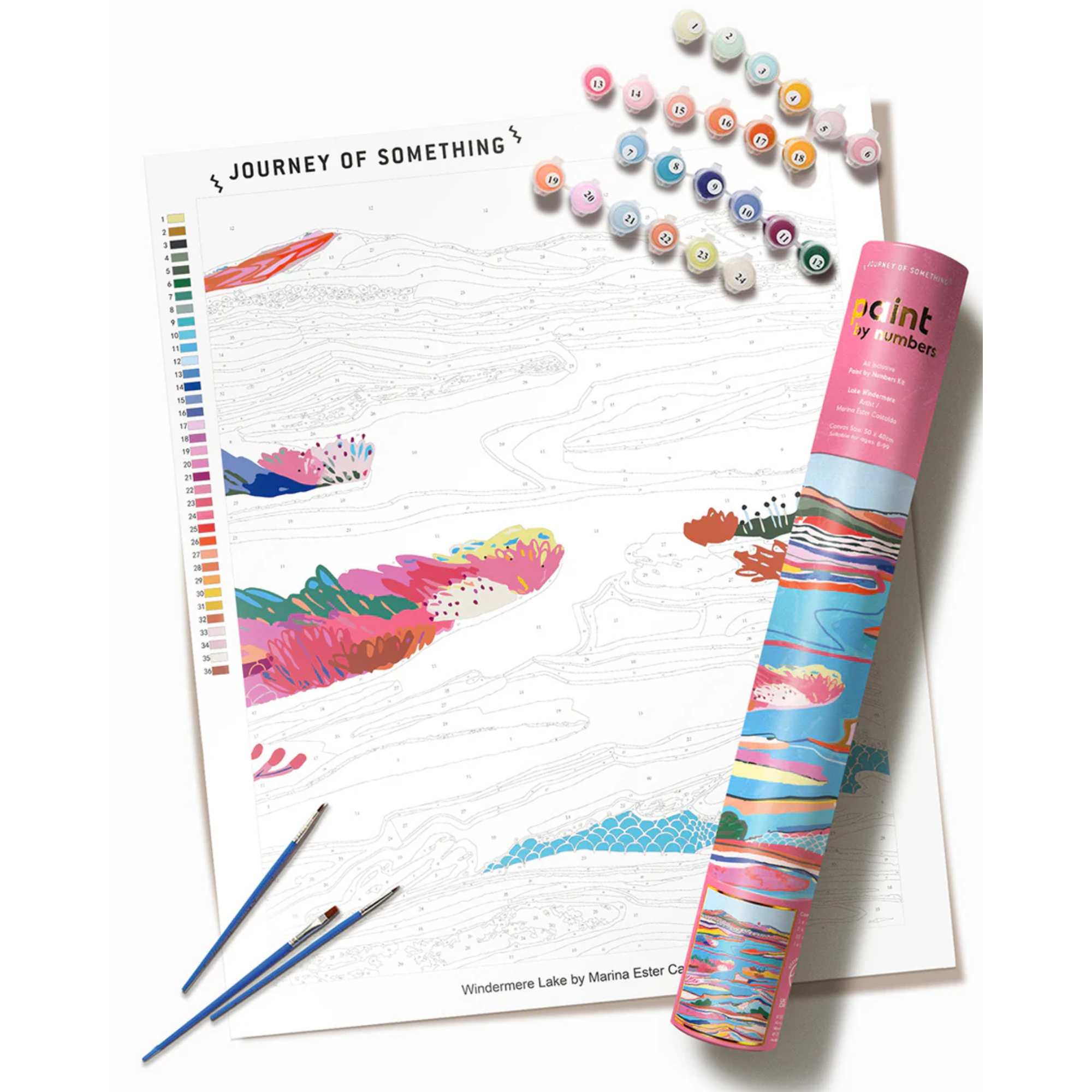 Lake Windermere - Paint by Numbers Kit