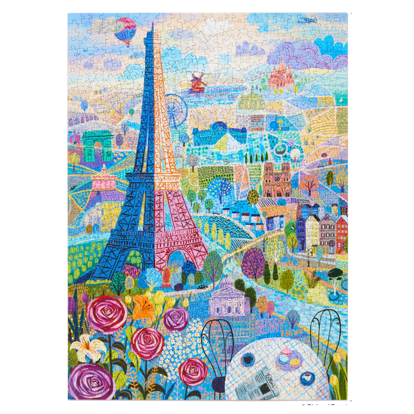 WerkShoppe 1000 Pc Puzzle - Paris