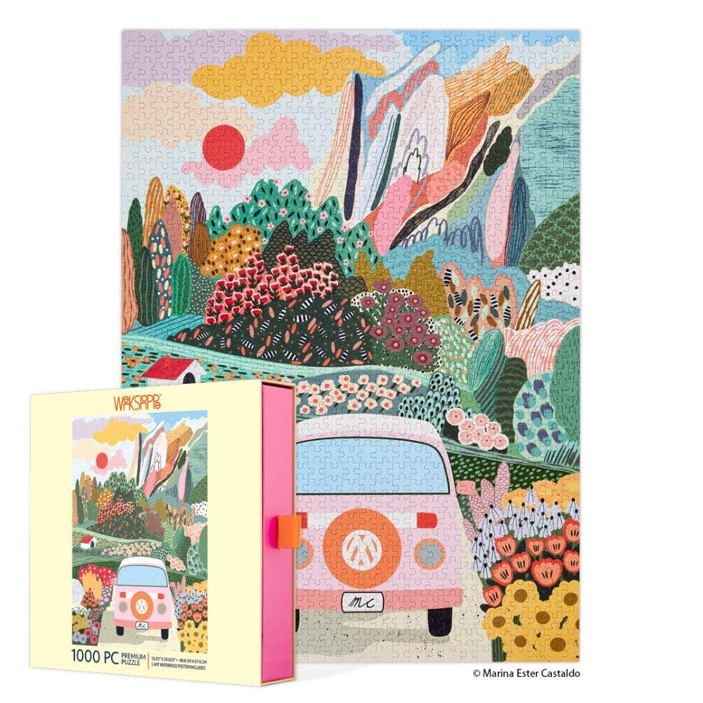Road Trip - 1000 Piece Puzzle (WerkShoppe)